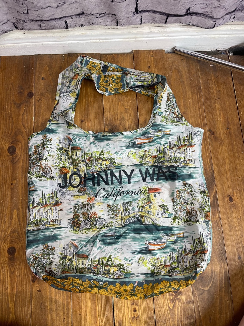 Johnny was reusable nylon bag California scenes